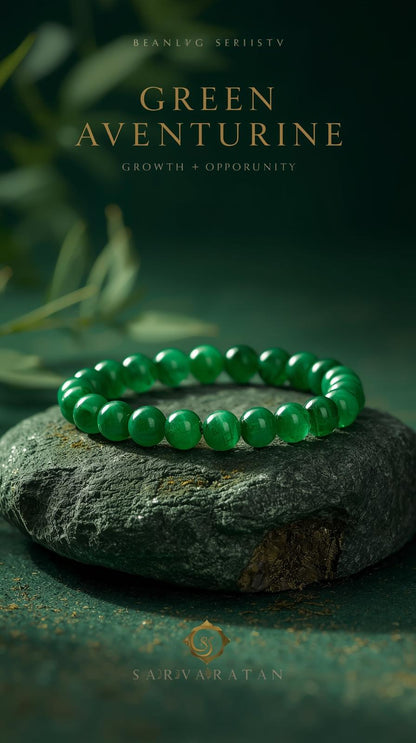 Green Aventurine Prosperity Bracelet - Luck & opportunity