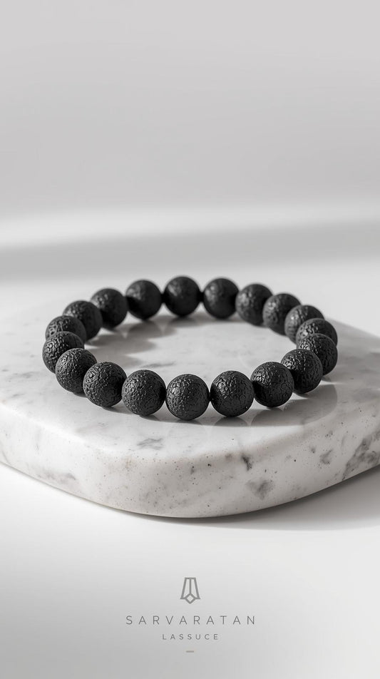 Natural Lava Stone Diffuser Bracelet - Essential oil ready