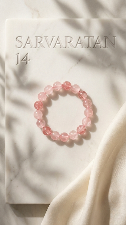 Rose Quartz Love Bracelet - Compassion & harmony