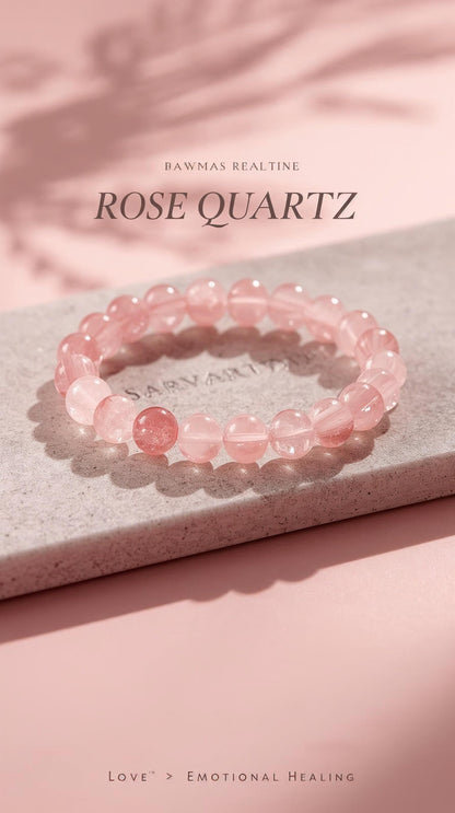 Rose Quartz Love Bracelet - Compassion & harmony