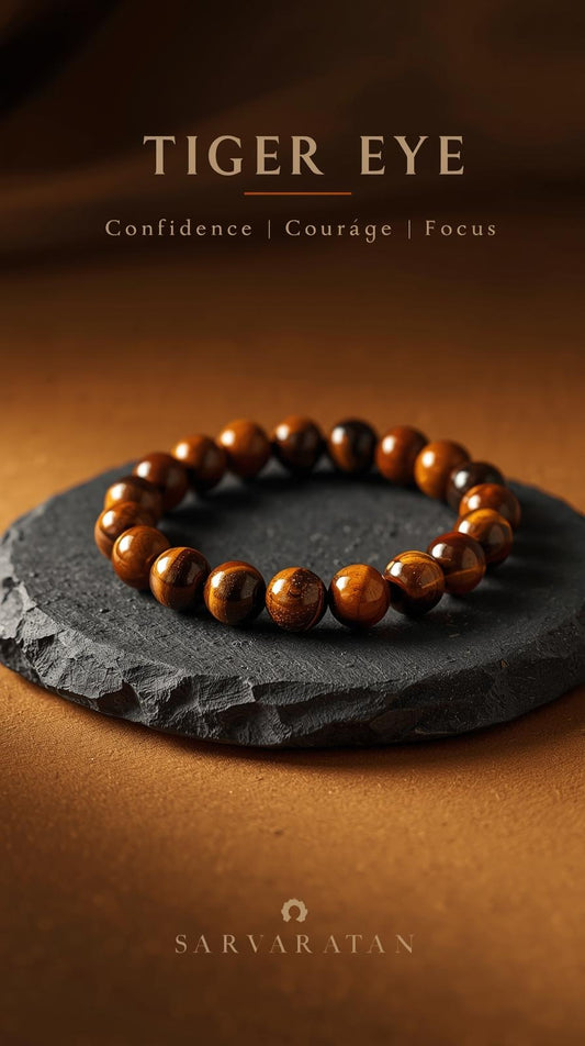 Tiger Eye Power Bracelet - Courage & focus