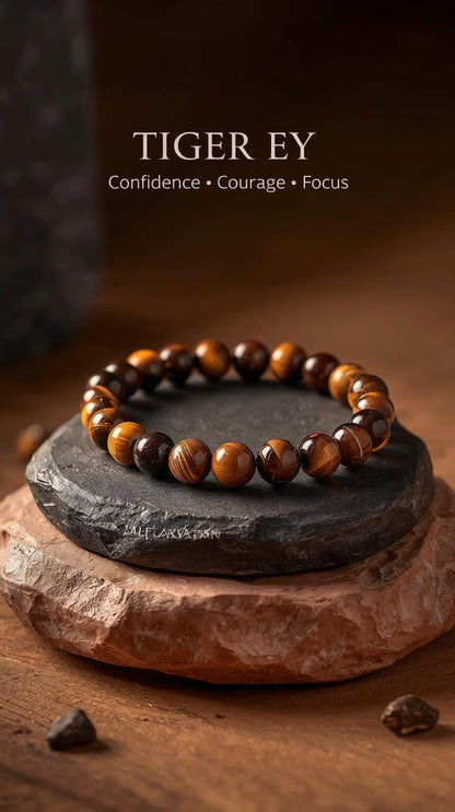 Tiger Eye Power Bracelet - Courage & focus